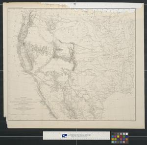 Primary view of object titled 'Map of the United States and their territories between the Mississippi and the Pacific Ocean and part of Mexico.'.