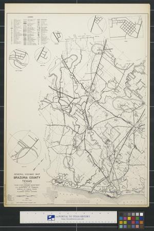 General highway map Brazoria County Texas [Sheet 1].