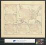 Thumbnail image of item number 1 in: 'Map of the United States showing the area, acquisition, & transfer of territory.'.