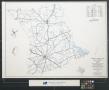 Primary view of General highway map Lee County Texas