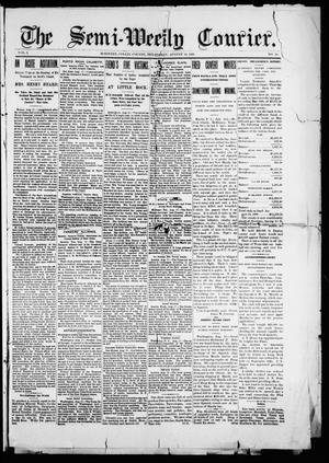 Primary view of object titled 'The Semi-Weekly Courier. (McKinney, Tex.), Vol. 1, No. 10, Ed. 1 Friday, August 18, 1899'.