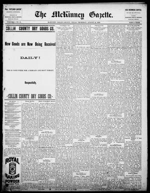 The McKinney Gazette. (McKinney, Tex.), Vol. 1, No. 14, Ed. 1 Thursday, August 12, 1886