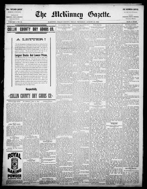 The McKinney Gazette. (McKinney, Tex.), Vol. 1, No. 16, Ed. 1 Thursday, August 26, 1886
