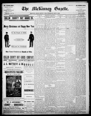 The McKinney Gazette. (McKinney, Tex.), Vol. 1, No. 32, Ed. 1 Thursday, December 16, 1886