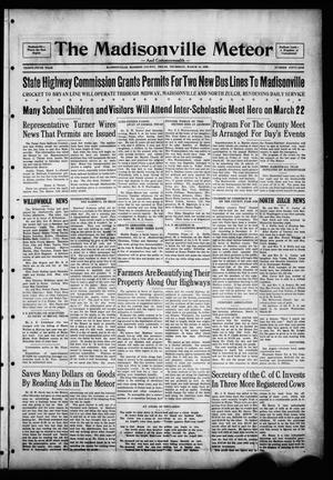 The Madisonville Meteor - And Commonwealth - (Madisonville, Tex.), Vol. 35, No. 51, Ed. 1 Thursday, March 14, 1929