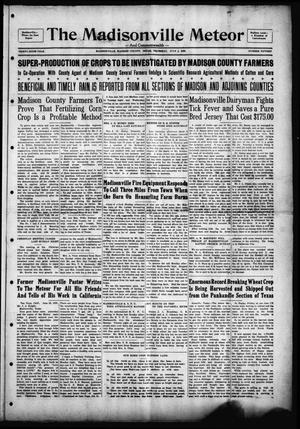 The Madisonville Meteor - And Commonwealth - (Madisonville, Tex.), Vol. 36, No. 15, Ed. 1 Thursday, July 4, 1929