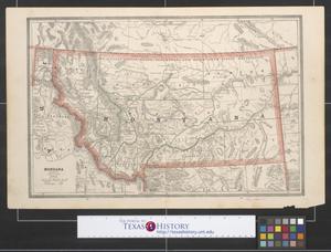 [Maps of Montana, Idaho, and Wyoming]