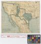 Map: The Mexican Boundary from Texas to California.