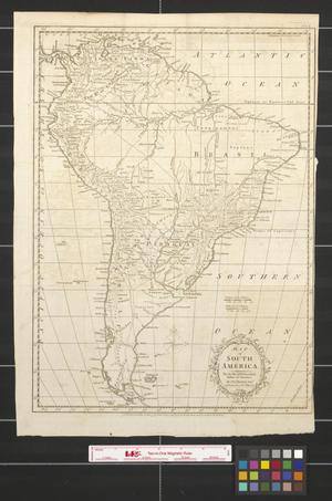 Primary view of object titled 'Map of South America for the Rev. Dr. Robertson's History of America.'.