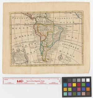 Primary view of An accurate map of South America drawn from the best modern maps & charts and regulated by astronl. observatns.