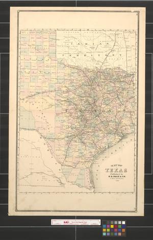 Map of Texas.