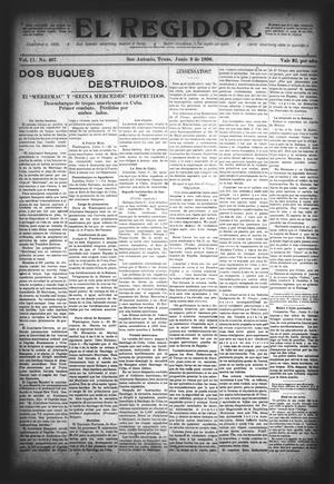 El Regidor. (San Antonio, Tex.), Vol. 11, No. 467, Ed. 1 Thursday, June 9, 1898