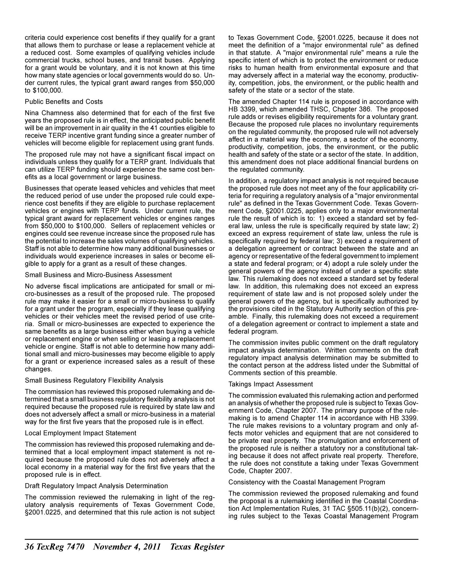 Texas Register, Volume 36, Number 44, Pages 7417-7610, November 4, 2011
                                                
                                                    7470
                                                