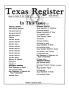Thumbnail image of item number 1 in: 'Texas Register, Volume 16, Number 35, Pages 2549-2631, May 10, 1991'.