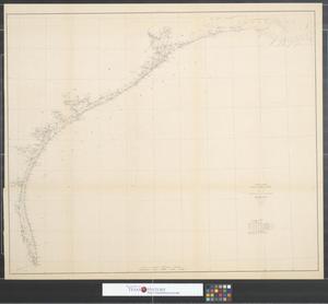 Sketch showing the progress of the Survey in section no. IX from 1848 to 1883.
