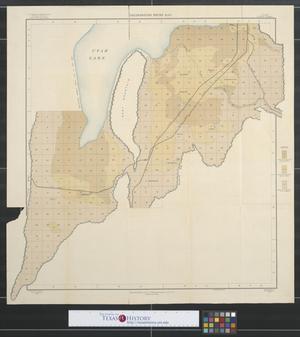 Primary view of object titled 'Underground water map, Utah, Goshen sheet.'.