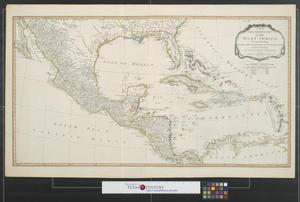 A new and complete map of the West Indies comprehending all the coasts and islands known by that name.