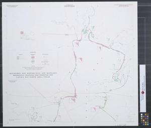 Primary view of object titled 'Matagorda Bay system : Gulf and mainland shoreline changes 1856 through 1957, Lavaca Bay north area, Texas.'.