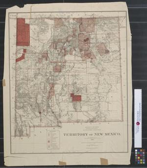 Primary view of object titled 'Territory of New Mexico.'.