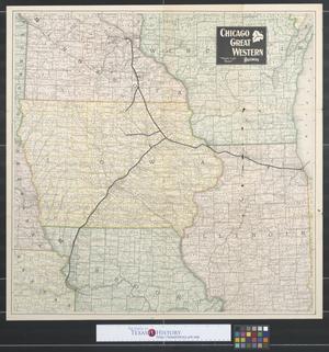 Primary view of object titled 'Chicago Great Western Railway: "Maple Leaf Route"'.