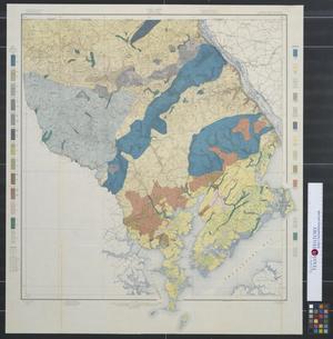 Primary view of object titled 'Soil map, Maryland, Harford Co. sheet.'.
