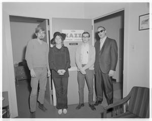 Judy Collins at KAZZ Radio Station