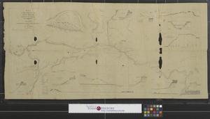 Primary view of object titled 'Map of part of the Valley of Red River : North of the 49th parallel to accompany a report on the Canadian Red River Exploring Expedition.'.