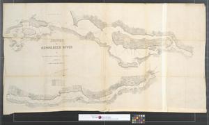 Primary view of object titled 'Survey of Kennebeck River [Sheet 1].'.