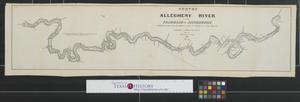 Survey of the Allegheny river from Franklin to Pittsburgh: Levelled and surveyed under the direction of Lieut. Col. Kearney U.S. Top. Engineers [Sheet 1]