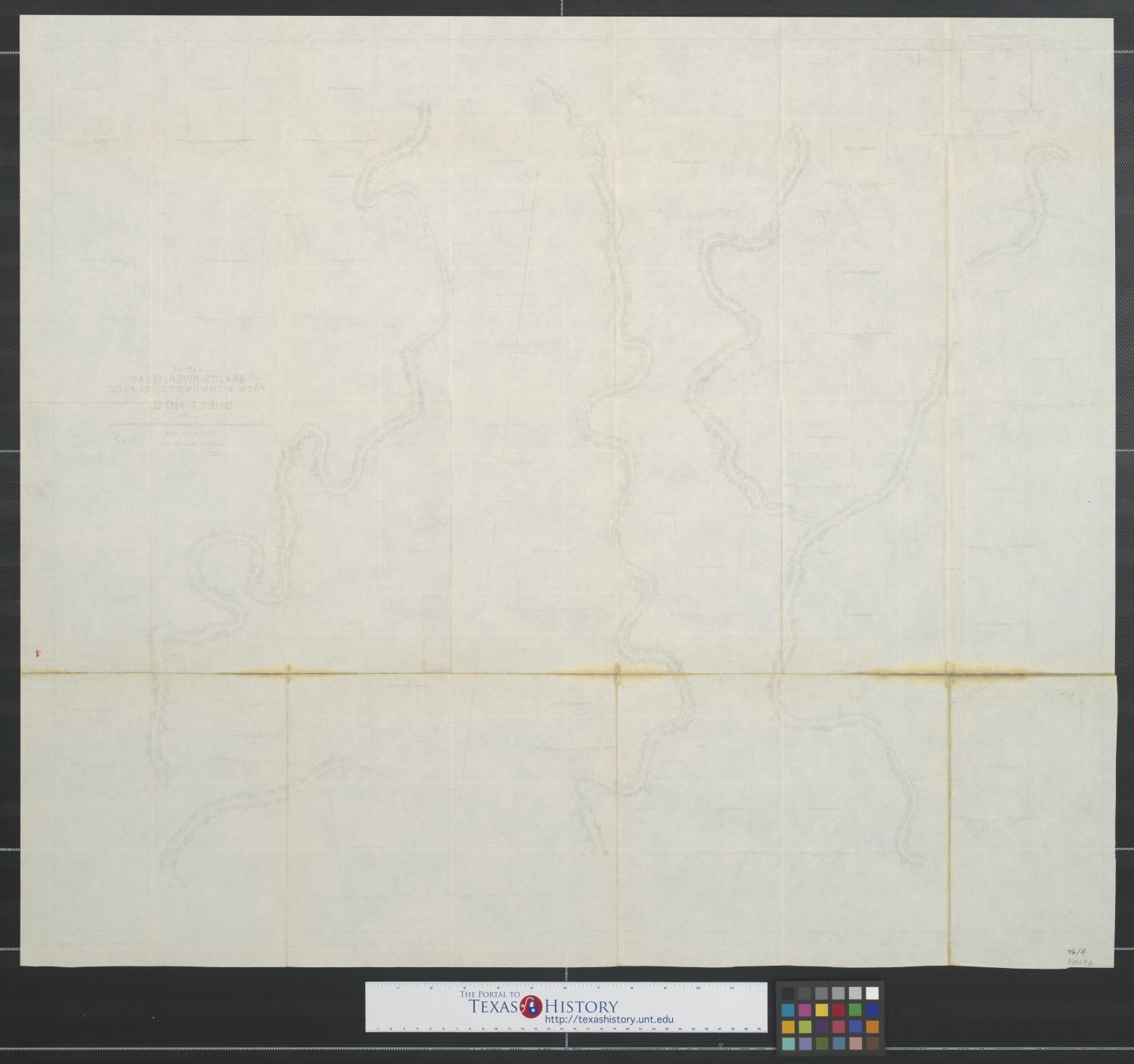 Map of Brazos River, Texas from Richmond to Velasco, November 1894. Sheet no. 2..
                                                
                                                    [Sequence #]: 2 of 2
                                                