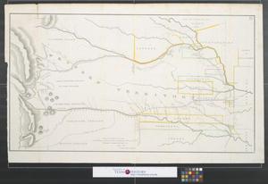 Primary view of object titled '[Map of the Western Territory of the United States]'.