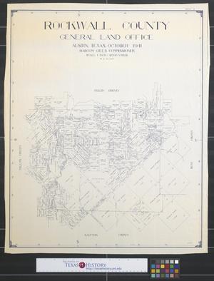 Primary view of object titled 'Rockwall County [Texas].'.