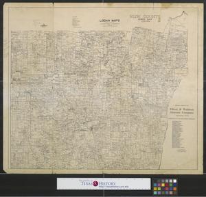 Primary view of object titled 'Rusk County, north half.'.