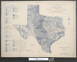 Primary view of object titled 'General soil map of Texas.'.