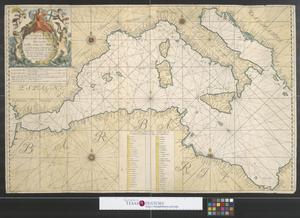 Primary view of Nouvelle carte de la mer Mediterranee [Sheet 1].