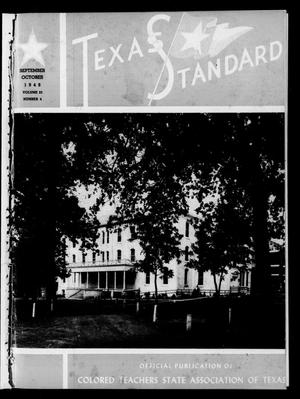 The Texas Standard, Volume 23, Number 4, September-October 1949