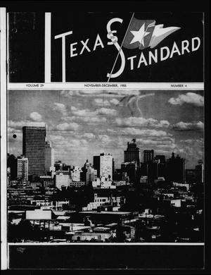 The Texas Standard, Volume 29, Number 4, November-December 1955