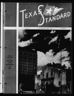 The Texas Standard, Volume 30, Number 4, November-December 1956