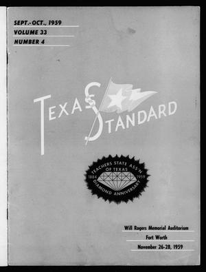 Primary view of object titled 'The Texas Standard, Volume 33, Number 4, September-October 1959'.