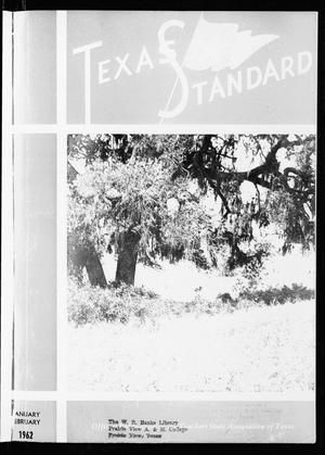 Primary view of object titled 'The Texas Standard, Volume 36, Number 1, Jaunuary-February 1962'.