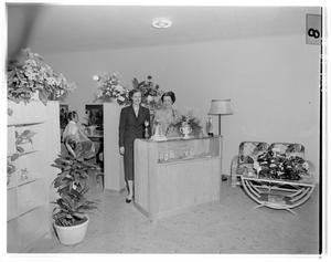 Primary view of object titled '[Front counter of Delwood Beauty Shop]'.