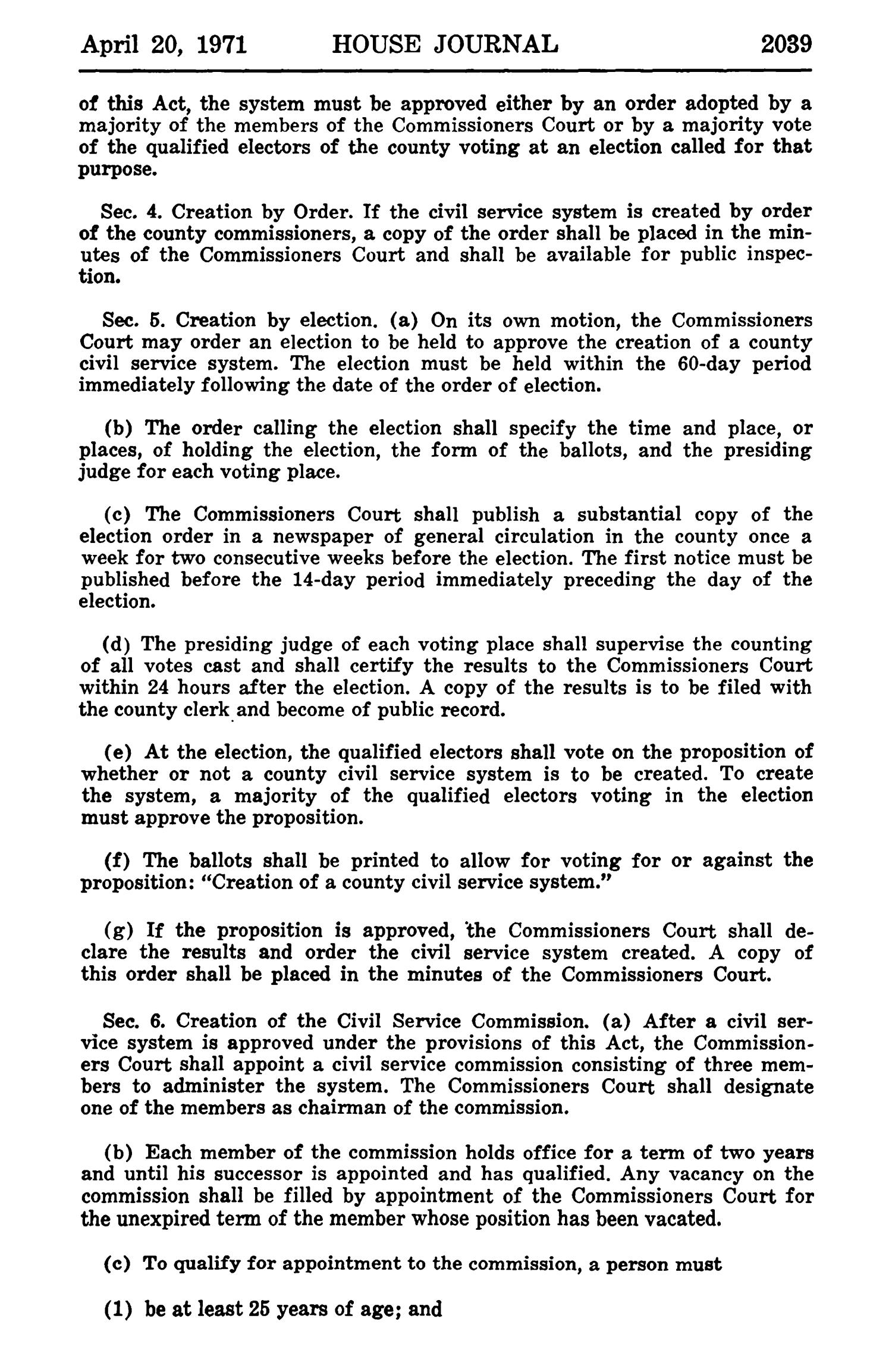 Journal of the House of Representatives of the Regular Session of the Sixty-Second Legislature of the State of Texas, Volume 2
                                                
                                                    2039
                                                