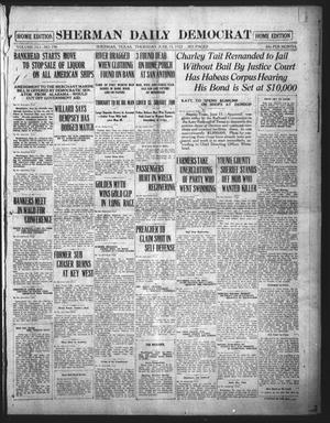 Primary view of object titled 'Sherman Daily Democrat (Sherman, Tex.), Vol. 41, No. 296, Ed. 1 Thursday, June 15, 1922'.