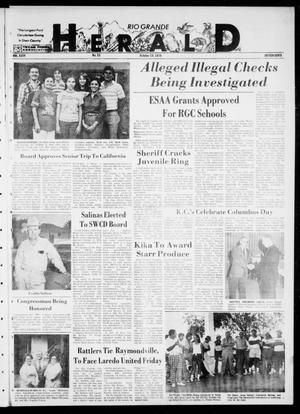 Primary view of object titled 'Rio Grande Herald (Rio Grande City, Tex.), Vol. 35, No. 53, Ed. 1 Thursday, October 19, 1978'.