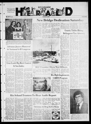 Rio Grande Herald (Rio Grande City, Tex.), Vol. 35, No. 13, Ed. 1 Thursday, December 13, 1979