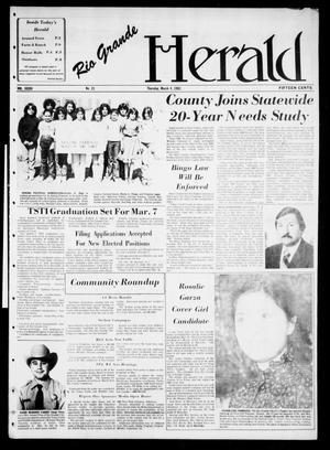 Rio Grande Herald (Rio Grande City, Tex.), Vol. 36, No. 21, Ed. 1 Thursday, March 4, 1982