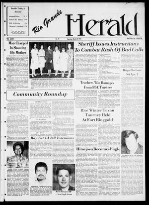 Primary view of object titled 'Rio Grande Herald (Rio Grande City, Tex.), Vol. 36, No. 24, Ed. 1 Thursday, March 25, 1982'.