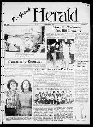Primary view of object titled 'Rio Grande Herald (Rio Grande City, Tex.), Vol. 36, No. 33, Ed. 1 Thursday, May 27, 1982'.