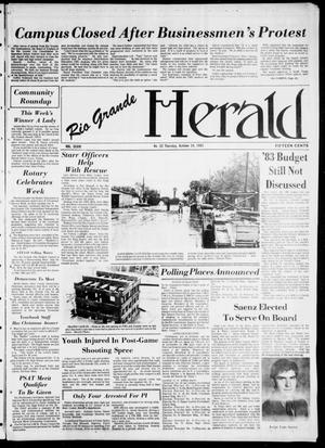 Rio Grande Herald (Rio Grande City, Tex.), Vol. 36, No. 52, Ed. 1 Thursday, October 14, 1982