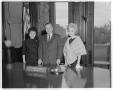 Photograph: Sandra Dee --movie star in governor's office